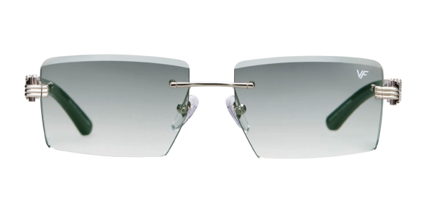 VF ICON BUFFS BLACK BUFFALO HORN 24KT WHITE GOLD