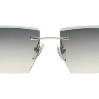 VF ICON RIMLESS DRILL MOUNT 24KT GOLD
