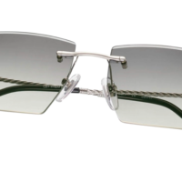 VF ICON RIMLESS DRILL MOUNT 24KT GOLD